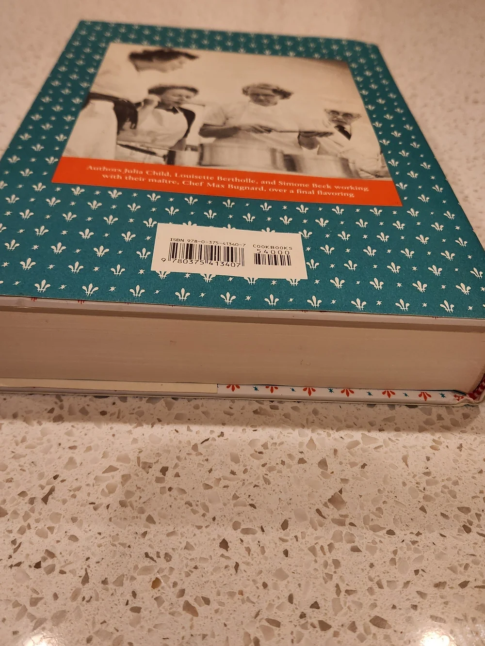 Julia Child Mastering the Art of French Cooking Hardback Cover Cookbook